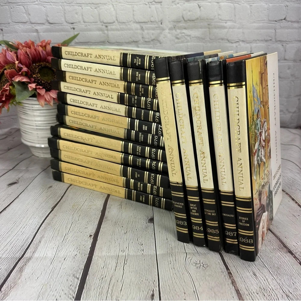 Choice of Vintage childcraft Books 1971-1988